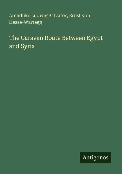 The Caravan Route Between Egypt and Syria