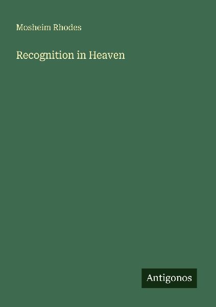 Recognition in Heaven