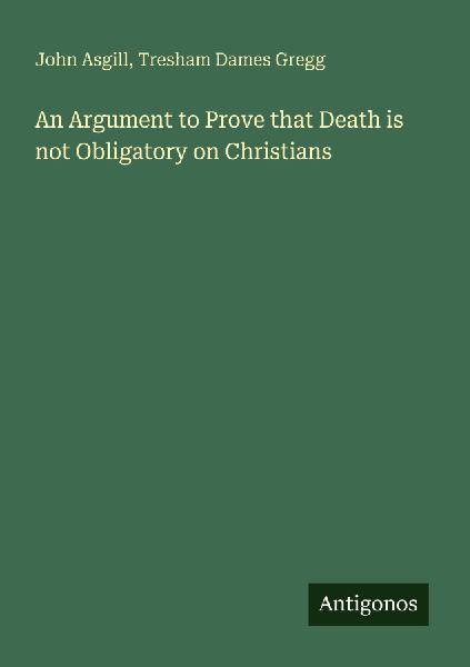 An Argument to Prove that Death is not Obligatory on Christians