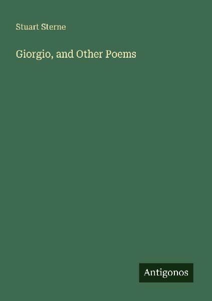 Giorgio, and Other Poems