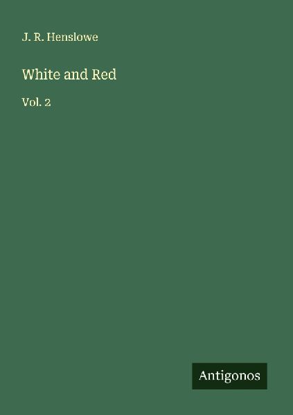 White and Red: Vol. 2
