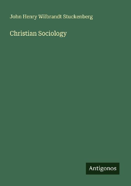 Christian Sociology