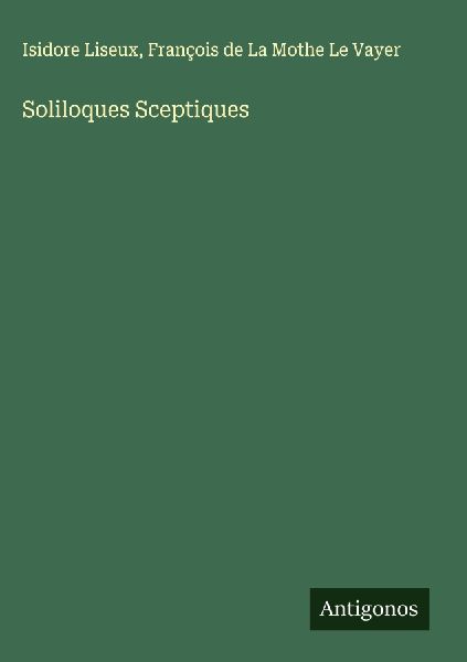 Soliloques Sceptiques