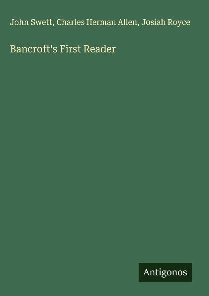 Bancrofts First Reader