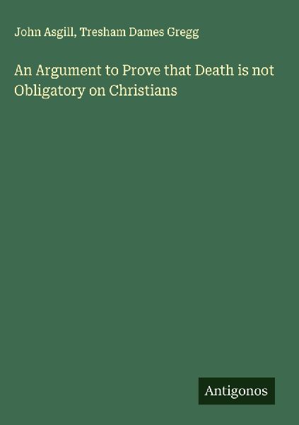 An Argument to Prove that Death is not Obligatory on Christians