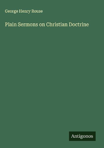 Plain Sermons on Christian Doctrine