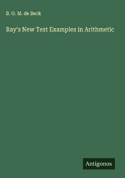 Rays New Test Examples in Arithmetic