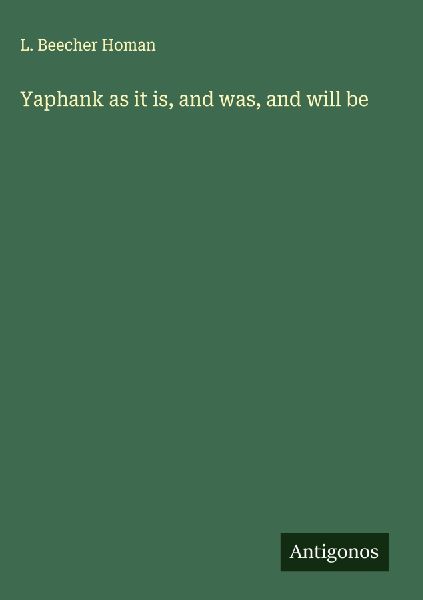 Yaphank as it is, and was, and will be