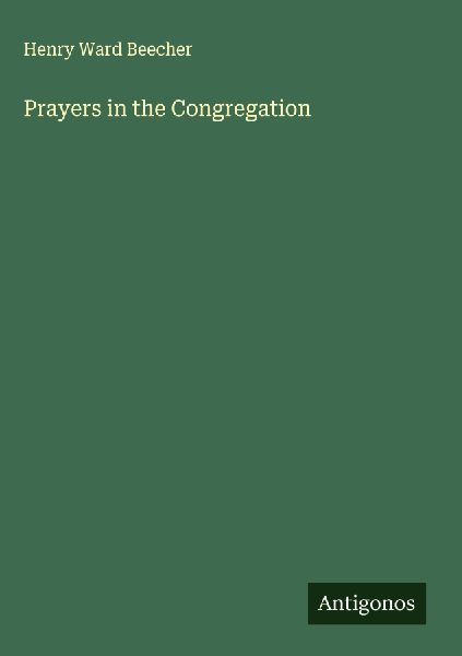 Prayers in the Congregation