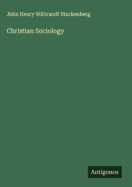 Christian Sociology