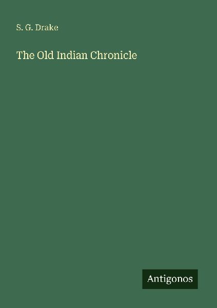 The Old Indian Chronicle