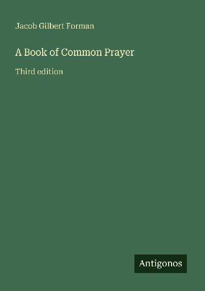 A Book of Common Prayer: Third edition