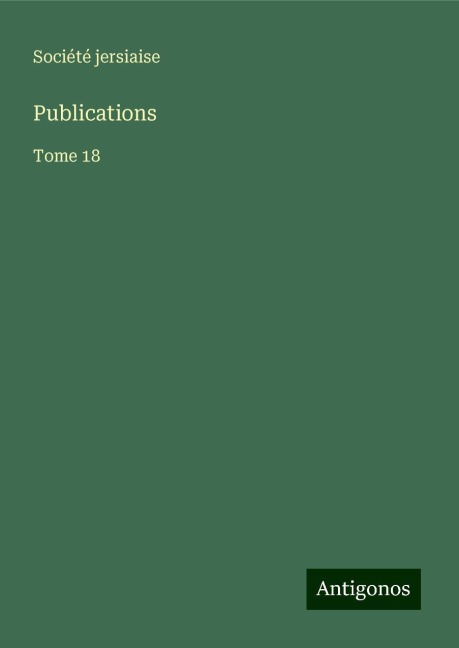 Publications: Tome 18