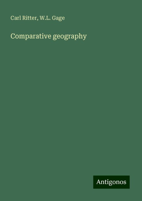Comparative geography