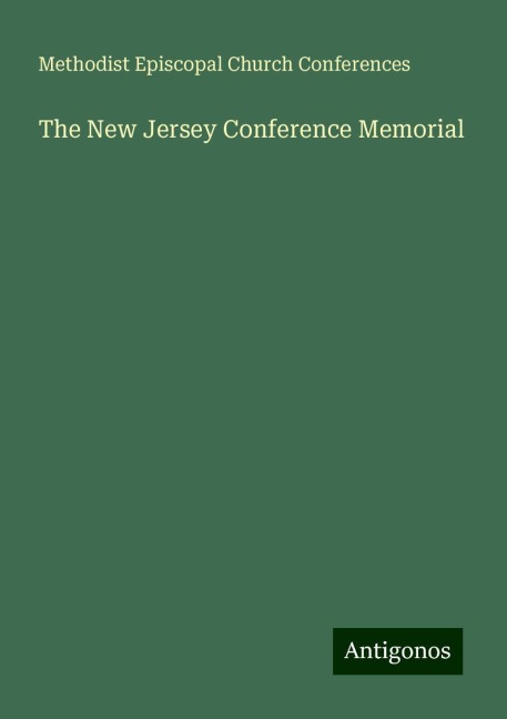 The New Jersey Conference Memorial