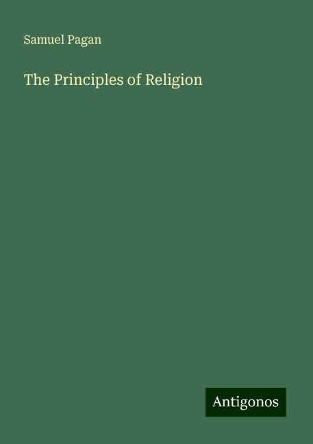 The Principles of Religion