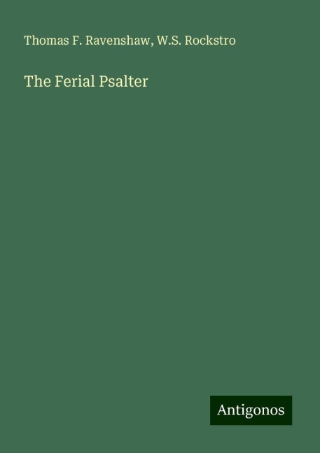 The Ferial Psalter