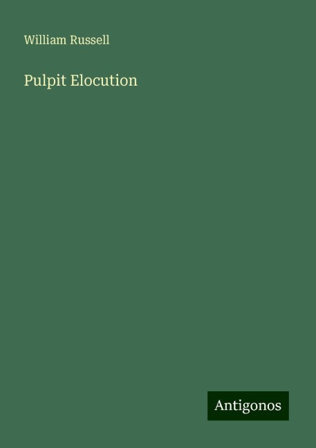 Pulpit Elocution