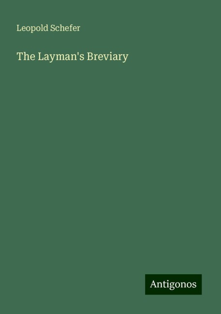 The Laymans Breviary