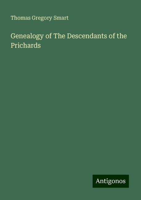 Genealogy of The Descendants of the Prichards