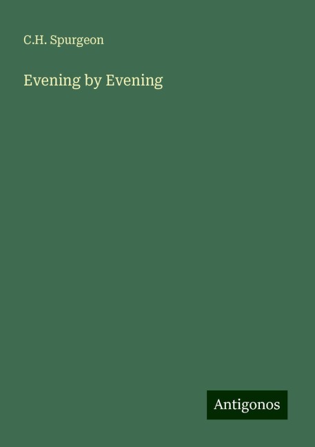 Evening by Evening