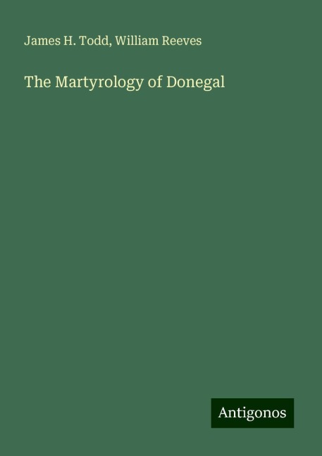 The Martyrology of Donegal