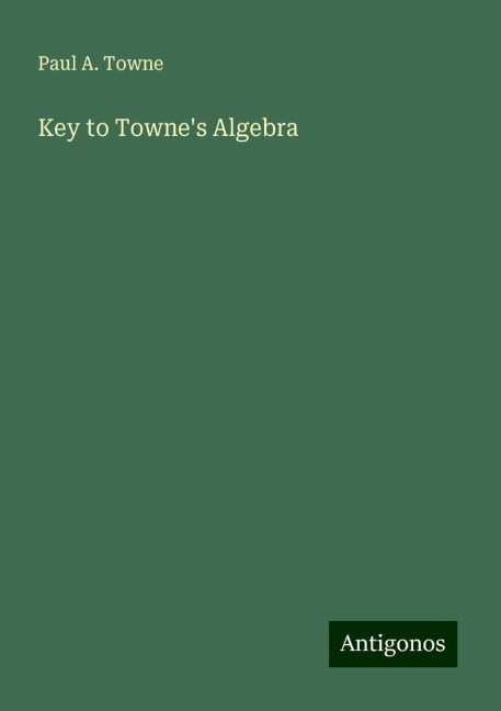 Key to Townes Algebra