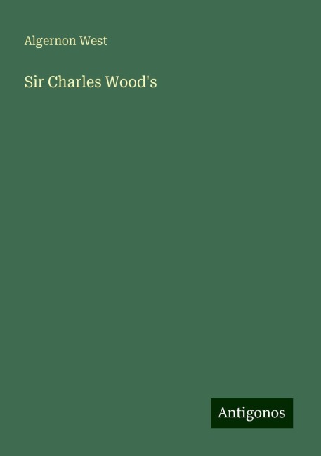 Sir Charles Woods