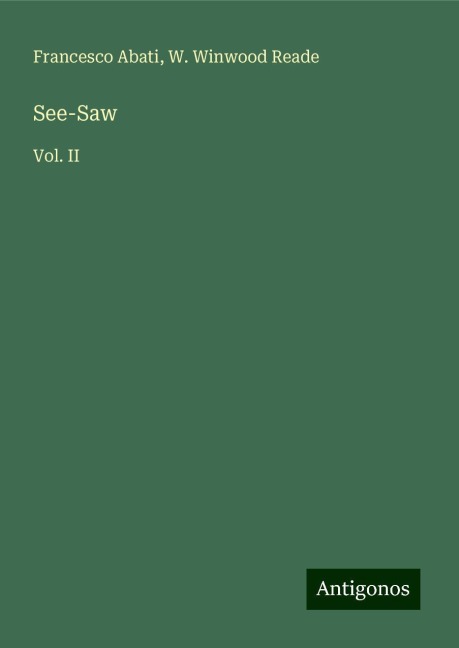 See-Saw: Vol. II
