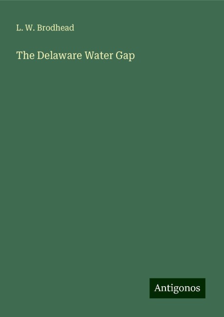 The Delaware Water Gap