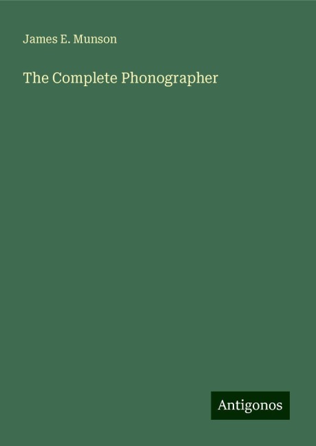The Complete Phonographer