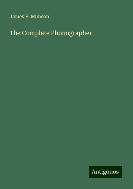 The Complete Phonographer