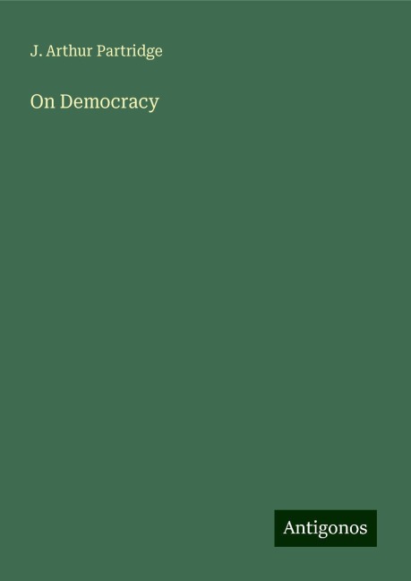On Democracy