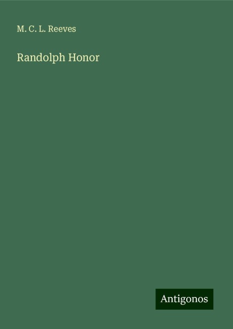 Randolph Honor