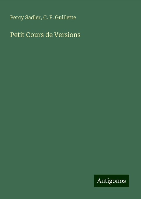Petit Cours de Versions