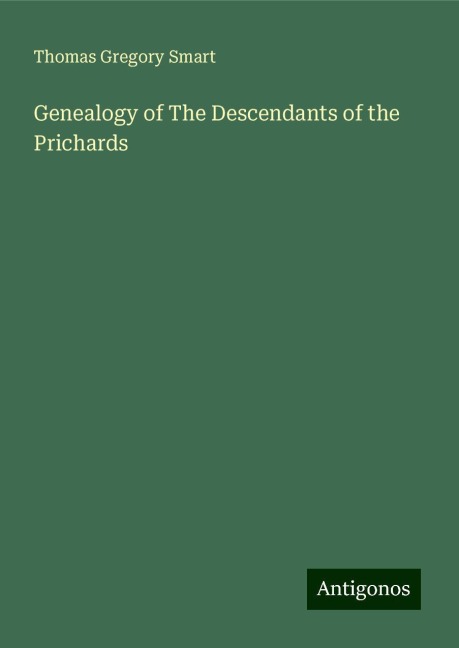 Genealogy of The Descendants of the Prichards
