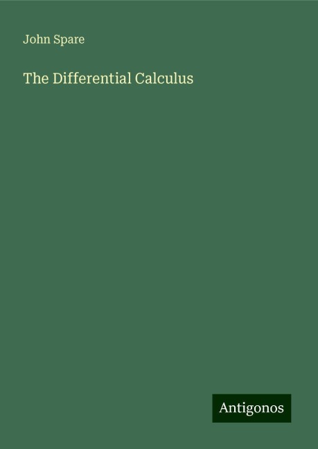 The Differential Calculus