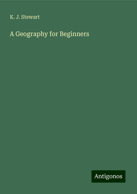 A Geography for Beginners
