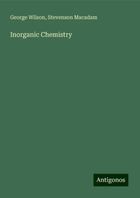 Inorganic Chemistry