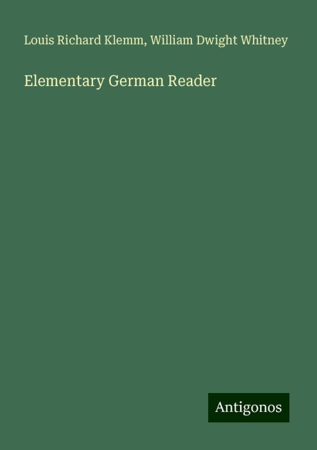 Elementary German Reader