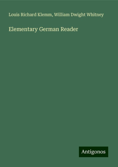 Elementary German Reader
