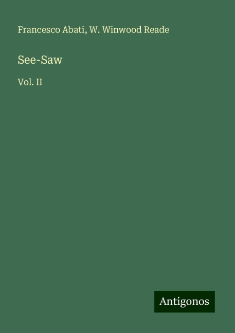 See-Saw: Vol. II