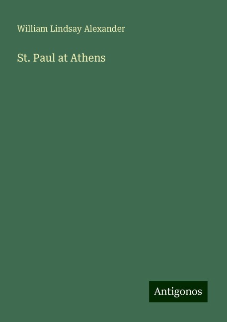 St. Paul at Athens