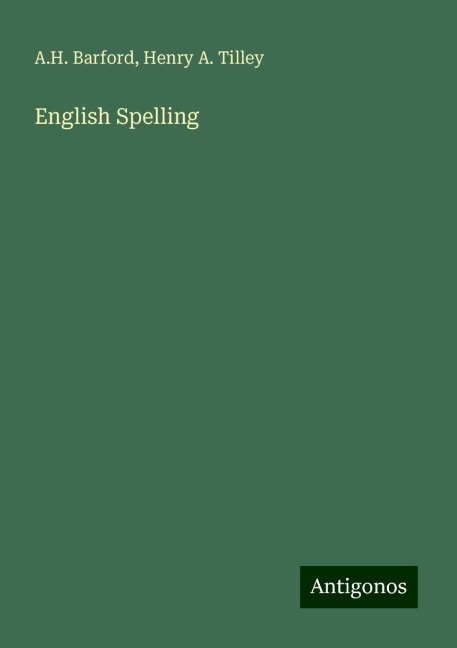 English Spelling