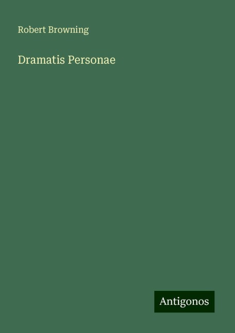 Dramatis Personae