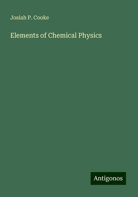 Elements of Chemical Physics