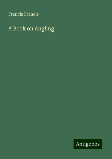 A Book on Angling