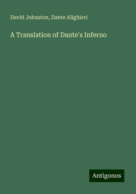 A Translation of Dantes Inferno