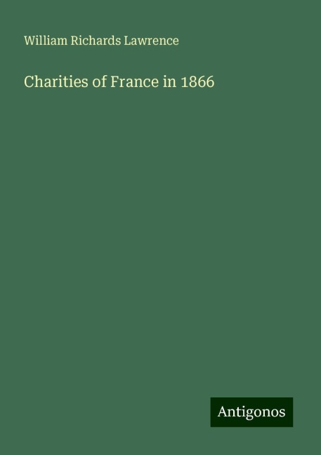 Charities of France in 1866