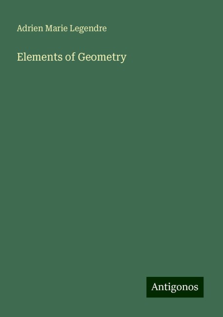 Elements of Geometry